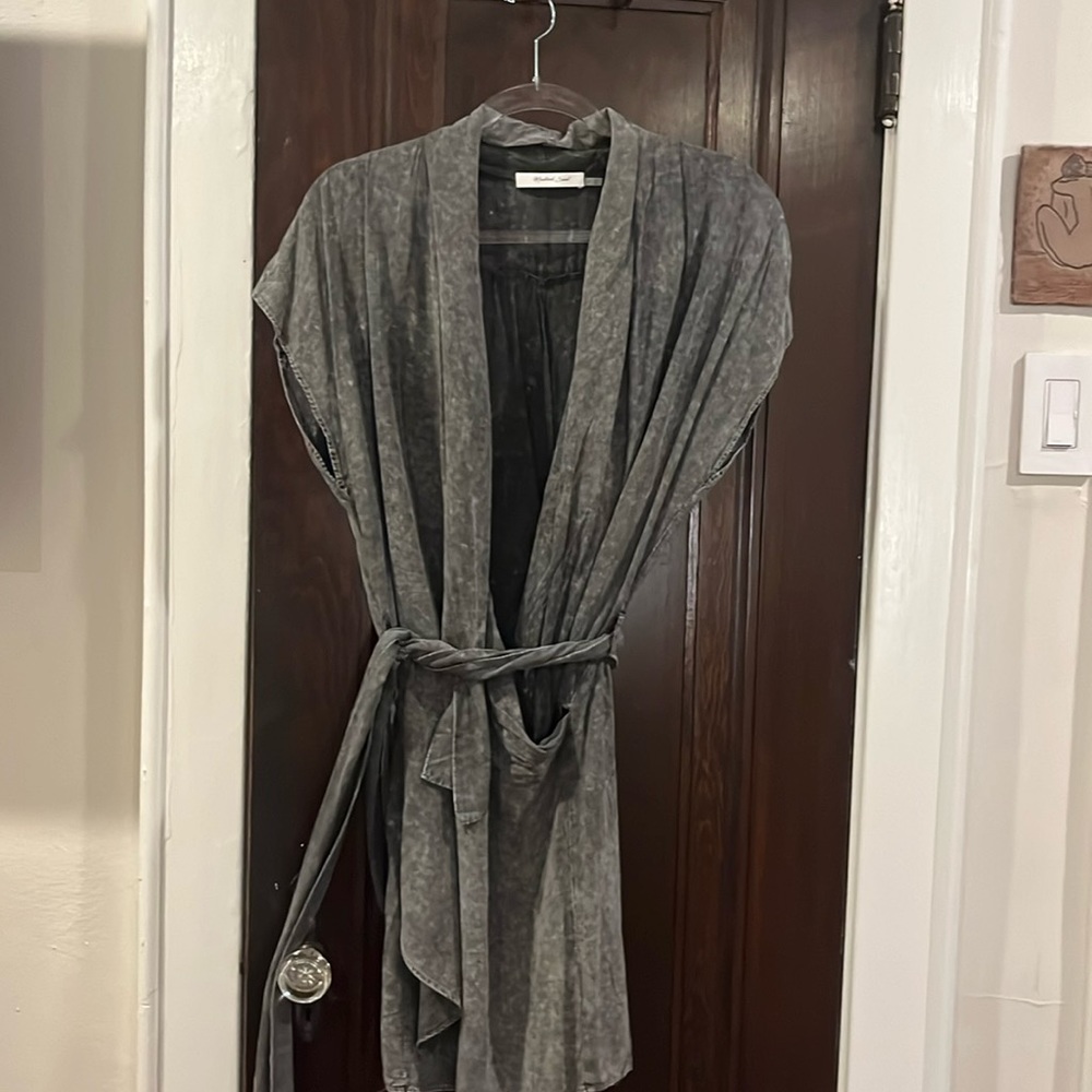 Mustard Seed wrap around Mini Dress